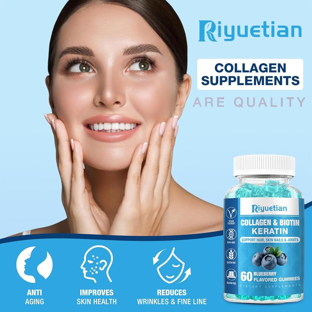 Riyuetian Biotin Gummies