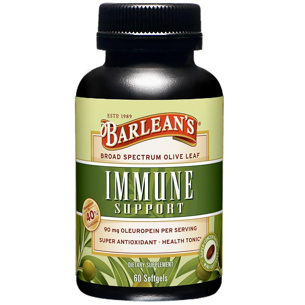 Barlean's FG-Olive Leaf Softgels