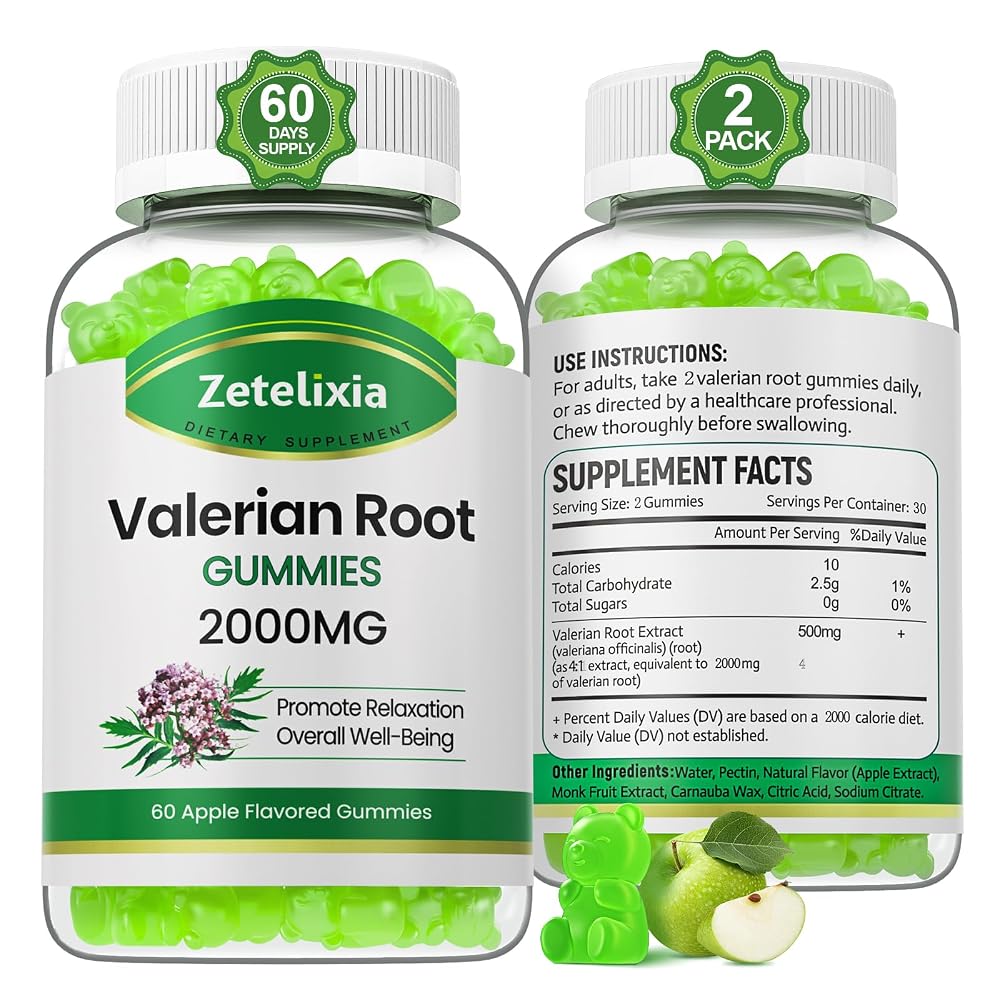 Zetelixia Valerian Root Gummies