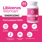 ZENZSUAL Libizenzs Plant-Based Energy Support for Women - 90 Capsules - image 2