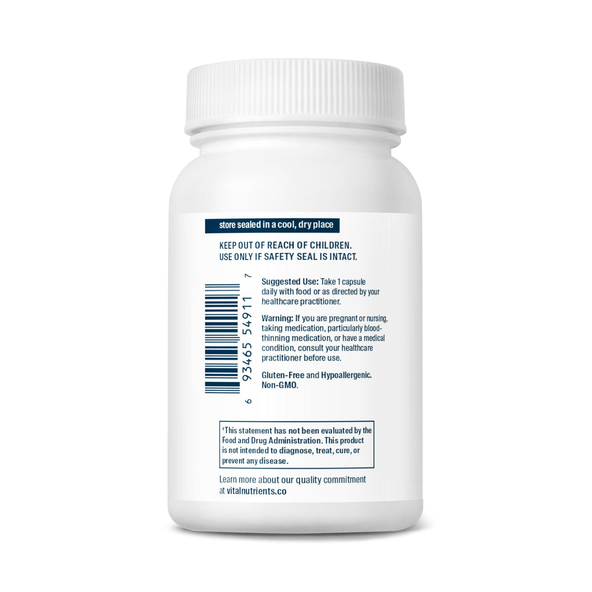 Vital Nutrients Vitamin D3 + K2 2000 IU - 60 Capsules - image 4