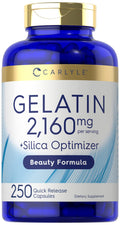 Carlyle Gelatin Capsules with Silica Optimizer - 250 Count