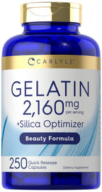 Carlyle Gelatin Capsules with Silica Optimizer - 250 Count