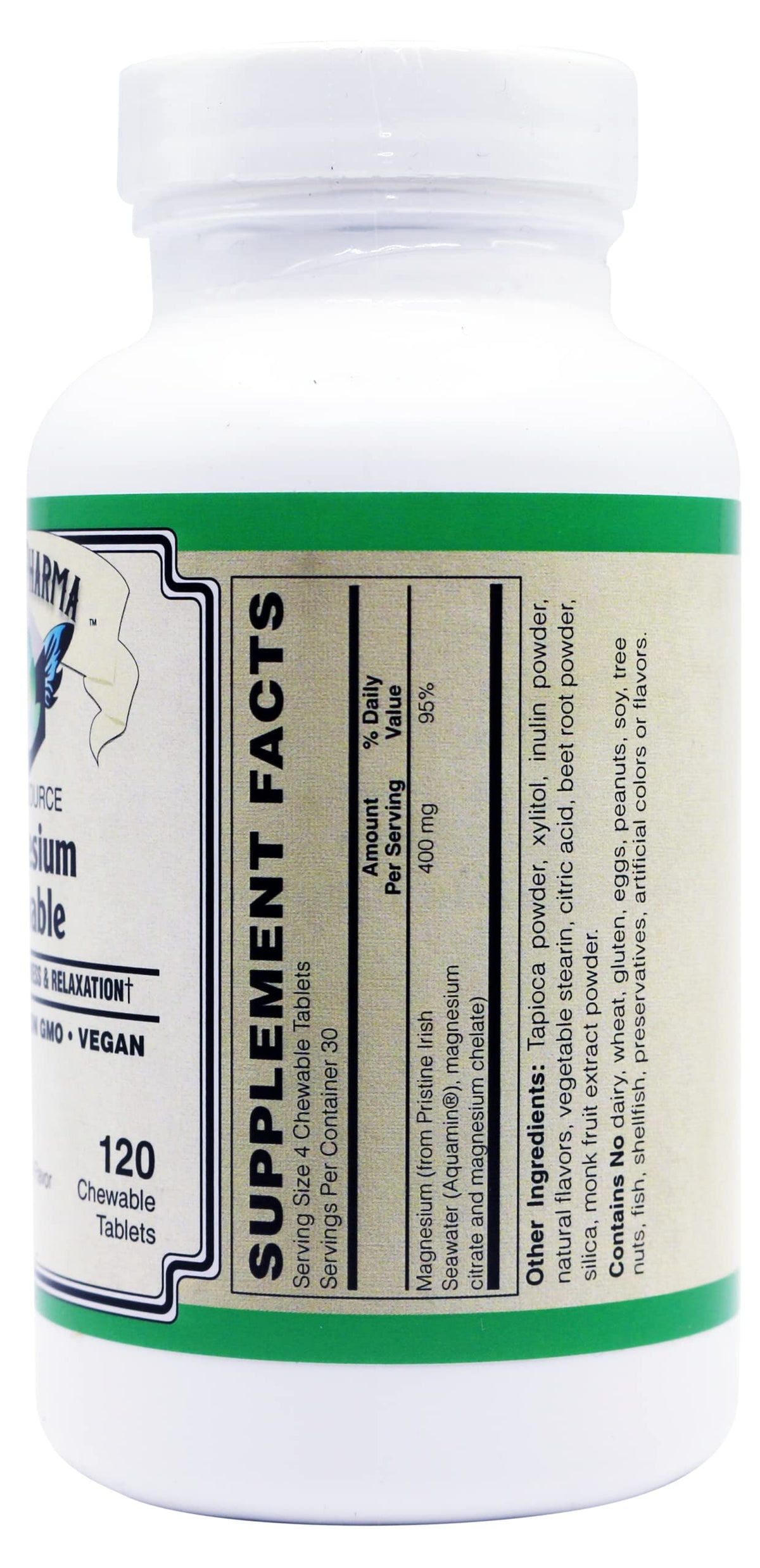 AlchePharma Triple Source Magnesium Chewables - 120 Tablets - image 2