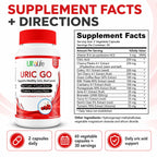 ULTALIFE URIC GO Uric Acid Support Supplement - 60 Capsules - image 7