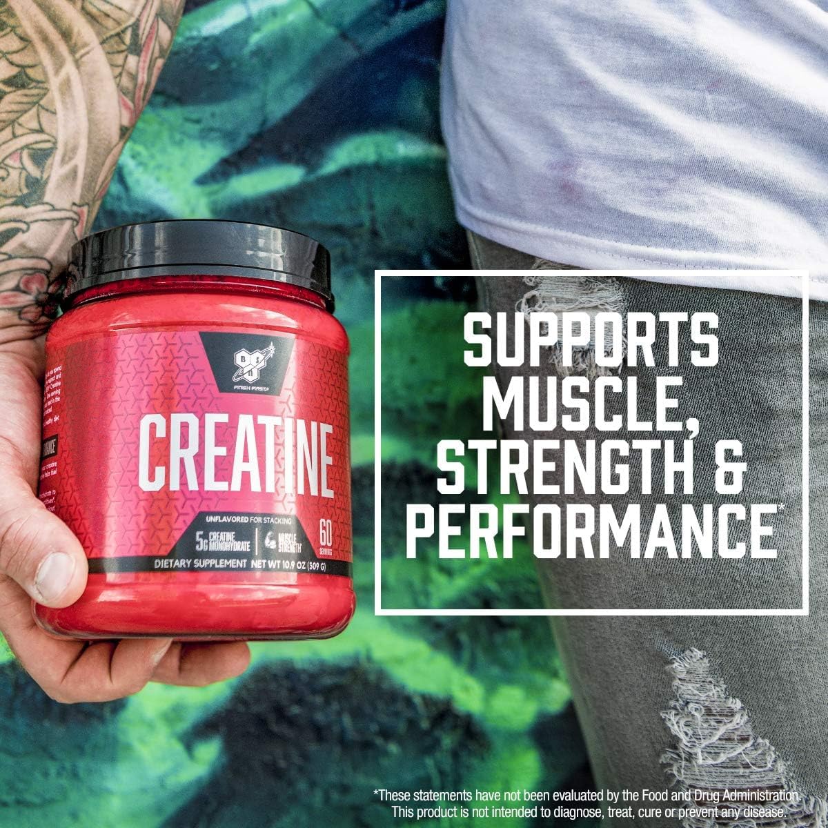BSN Micronized Creatine Monohydrate Powder - 60 Servings - image 5