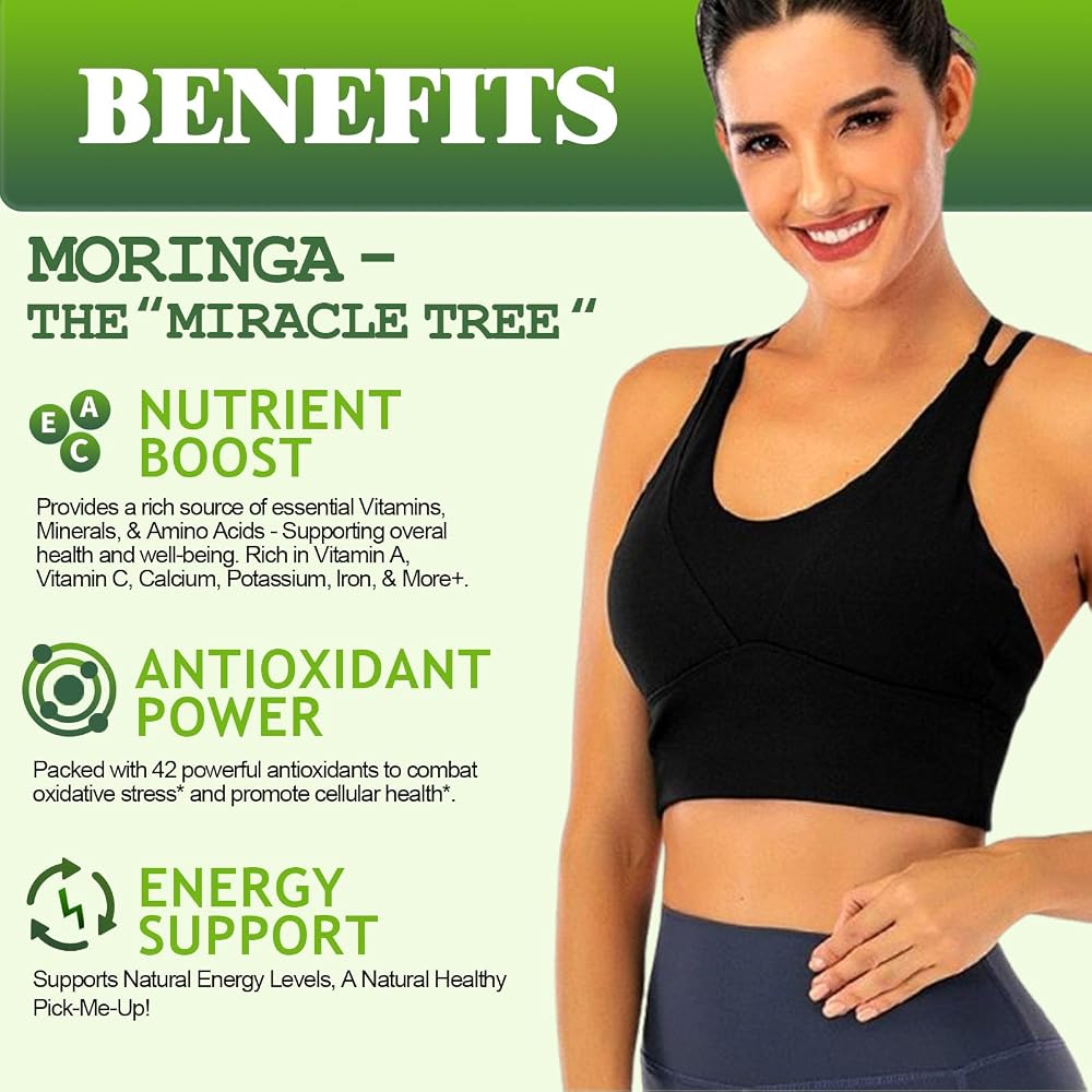 AMENQ hHEALTH Moringa Turmeric Liquid Drops - 2 Fl Oz - image 5