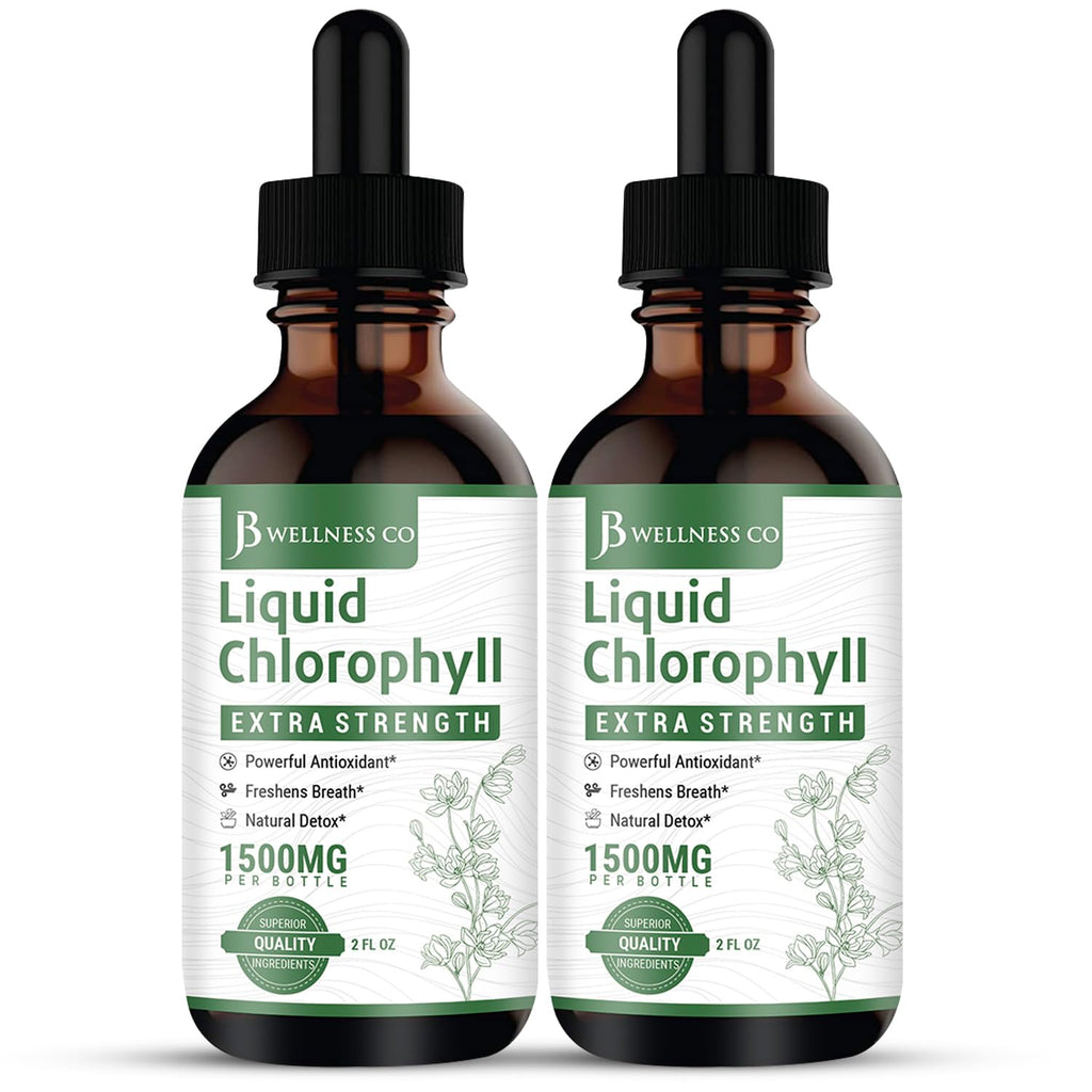 JB Wellness Co Liquid Chlorophyll Drops - 2-Pack