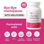 ZENZSUAL Bye Bye Menopause with Melatonin - 60 Capsules - image 2