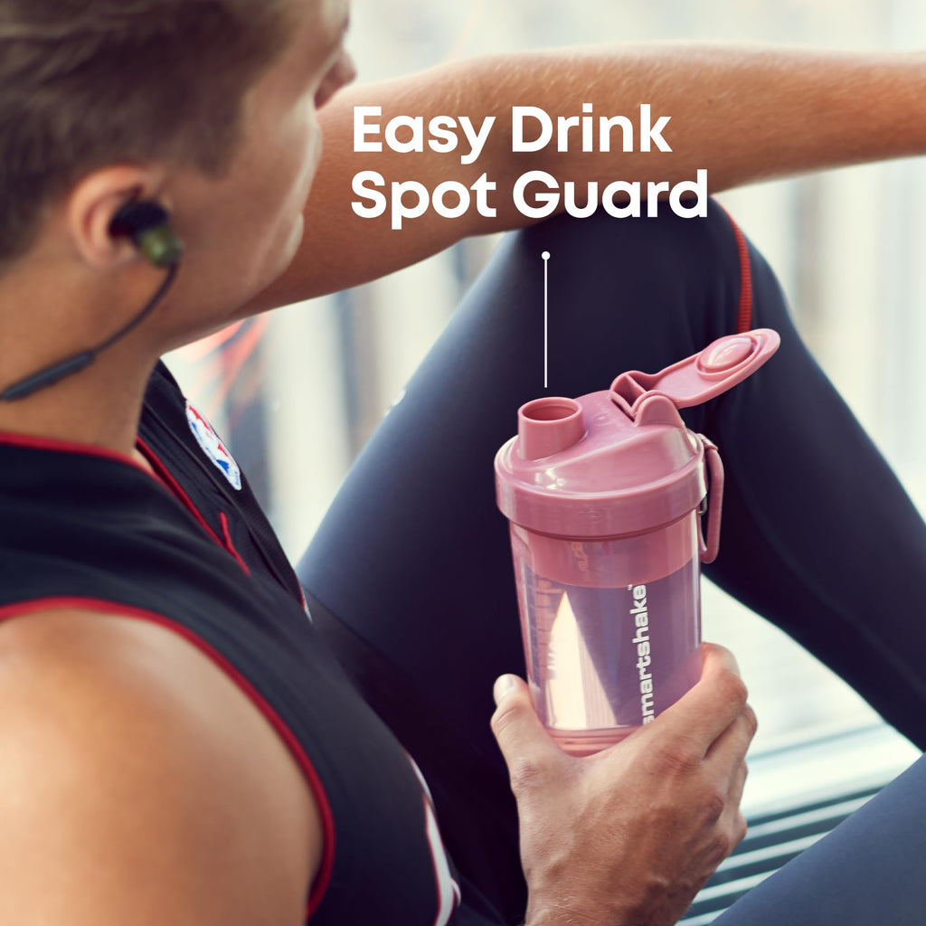 Smartshake Plastic Protein Shaker Bottle 800 ml