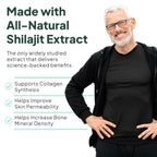 Organics Ocean One-Per-Day Shilajit for Men and Women - Natural