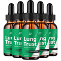 Indelo Lung Trust Liquid Supplement Drops - 5 Pack