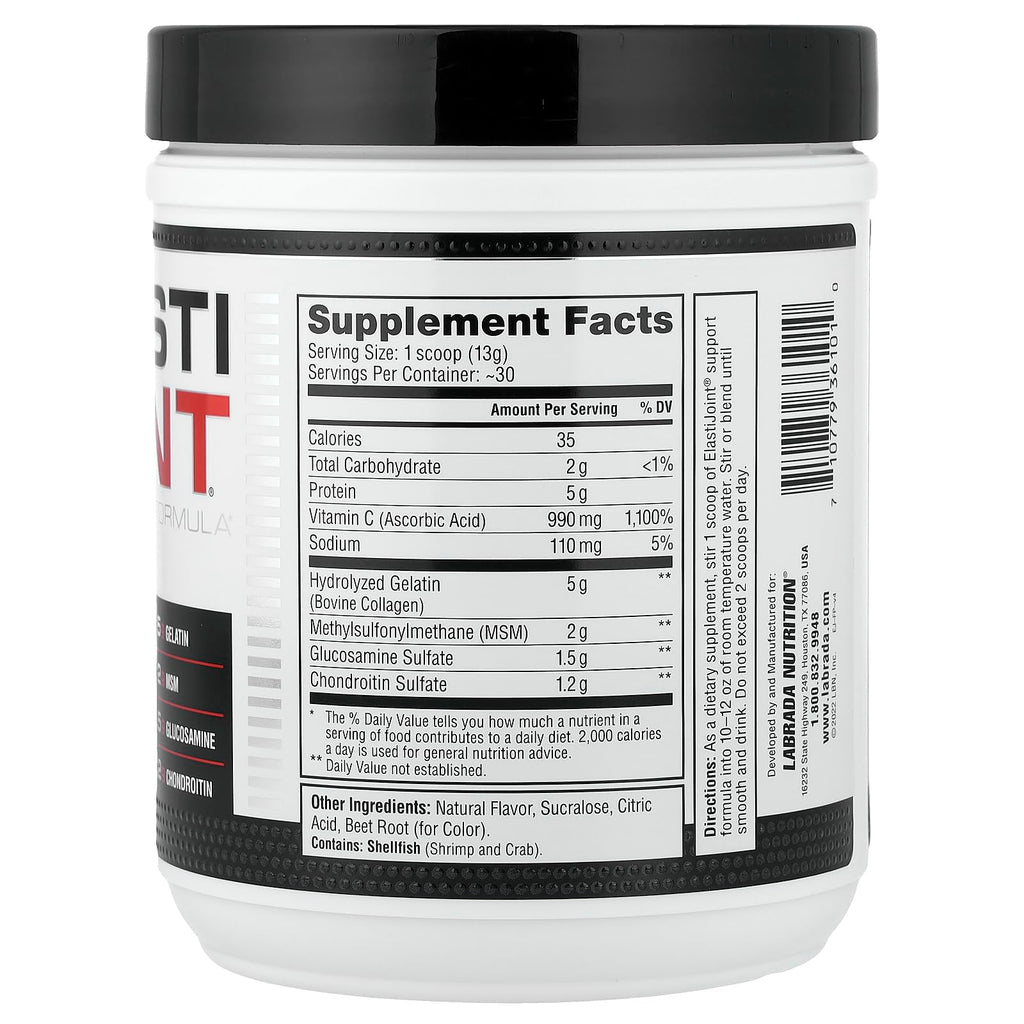 Labrada ElastiJoint Fruit Punch Powder - 12.35 oz - image 2
