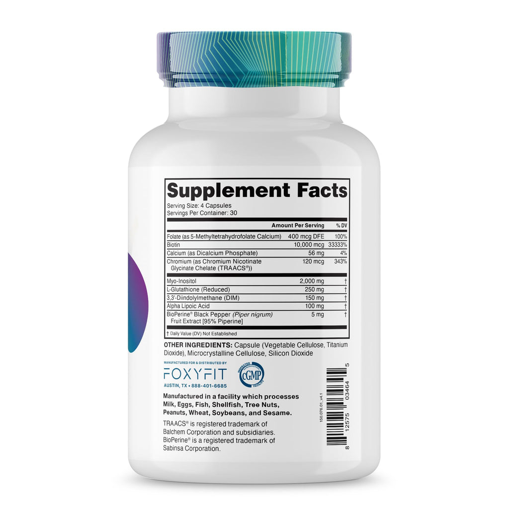 FoxyFit Essential Balance Hormonal Support for Women - 120 Capsules - image 3