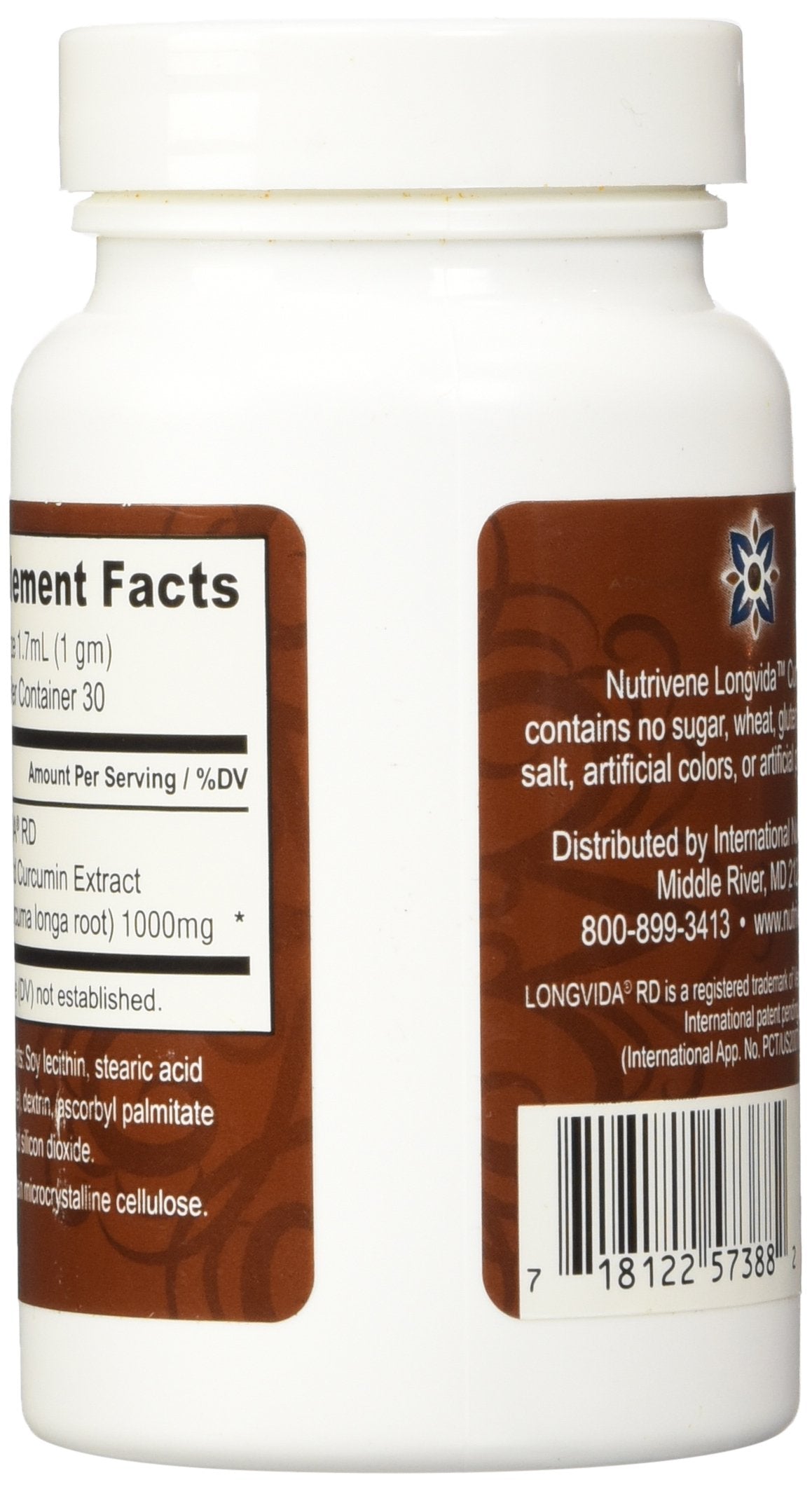 Nutrivene Curcumin Longvida Powder - 30 Grams - image 3
