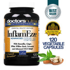 Doctors Nutra InflamEzze Turmeric Curcumin Ginger Supplement - 120 Capsules - image 2