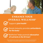 Doctor's BEST Turmeric Curcumin 1000mg Joint Support - 120 Vegetarian Capsules - image 5