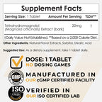 Nootropics Depot Tetrahydromagnolol Quick Dissolve Tablets