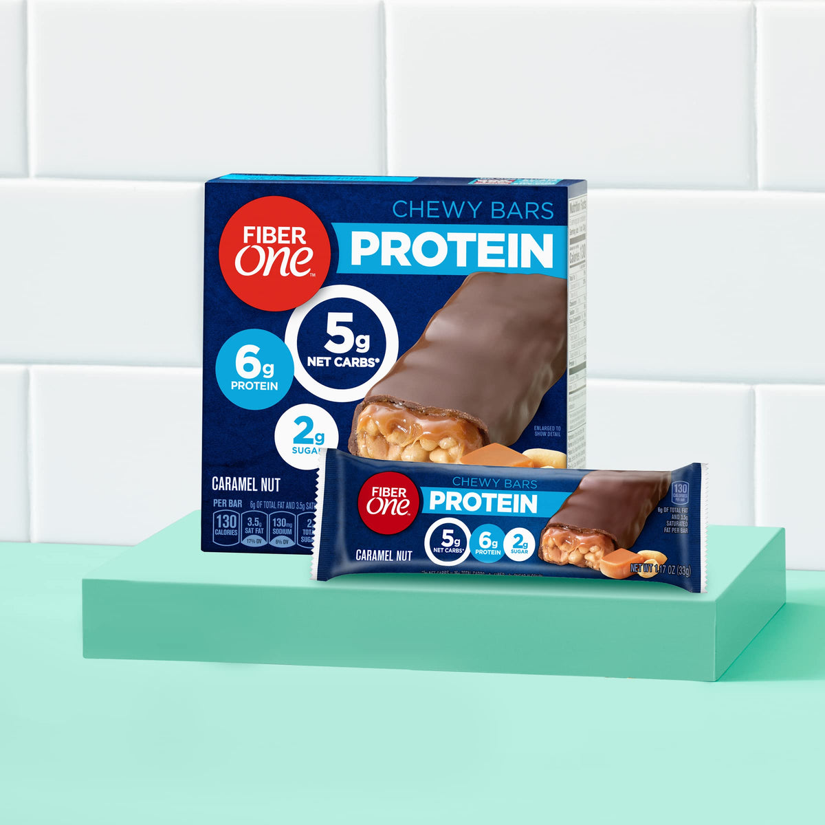 Fiber One Caramel Nut Chewy Protein Bars - 10 Count - image 8