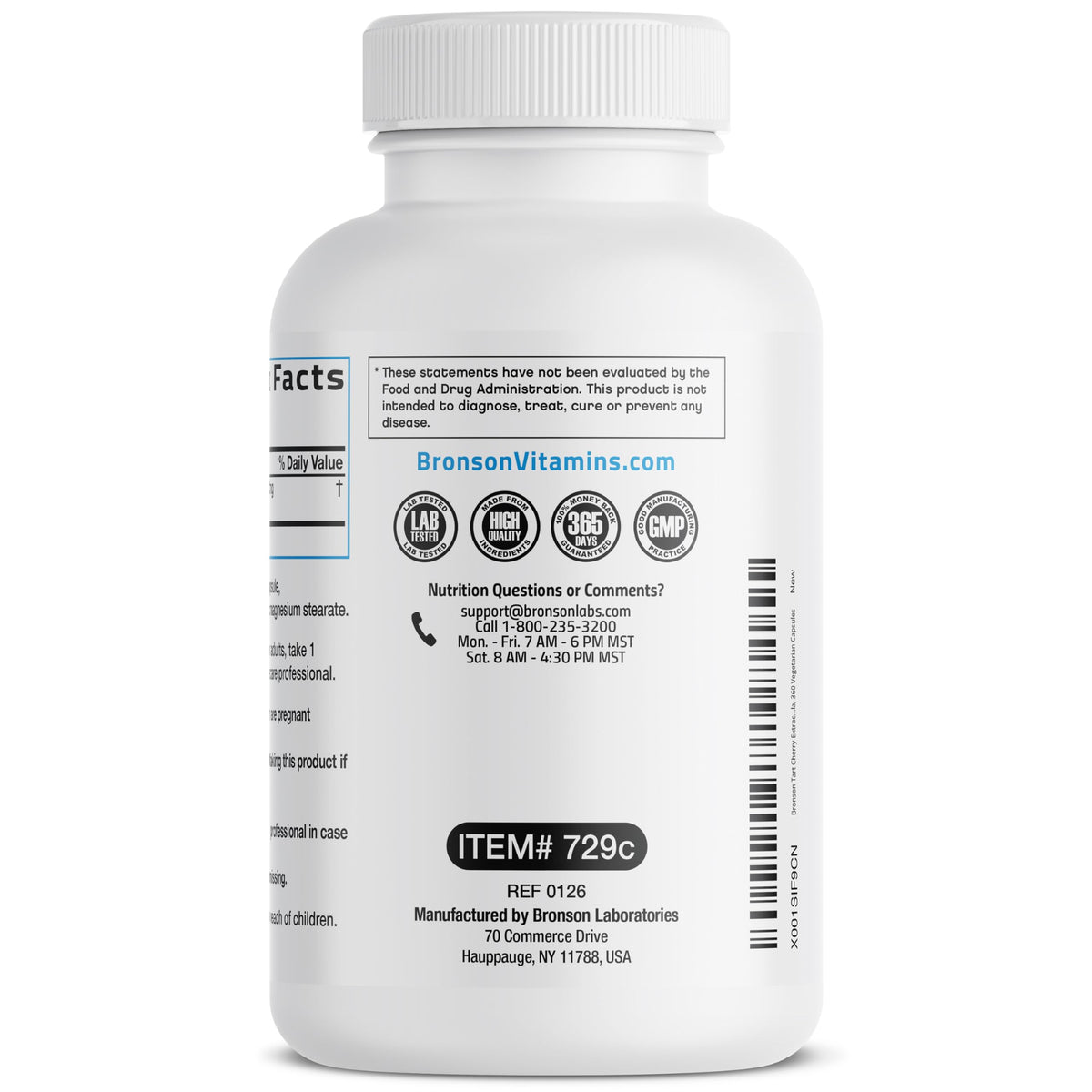 Bronson Ronson Tart Cherry 2500 mg…