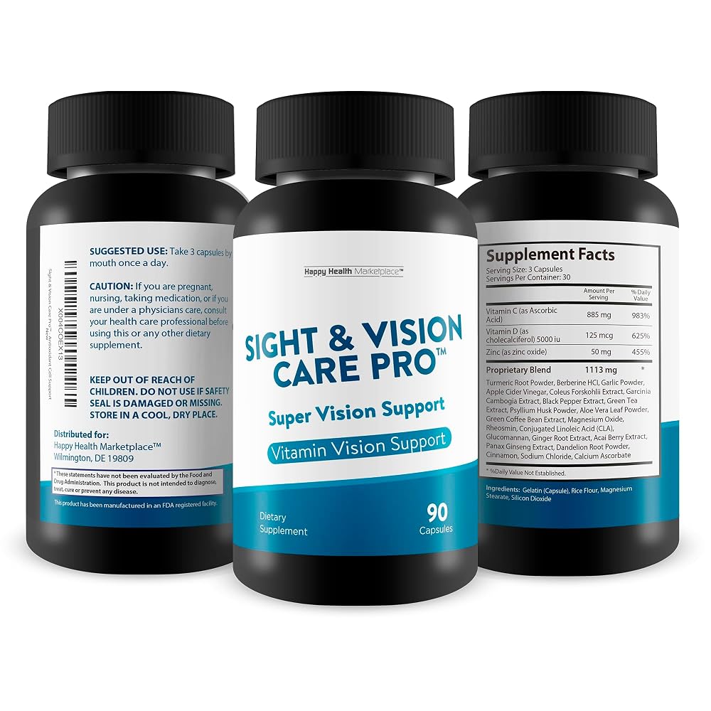 Happy Health Marketplace Sight & Vision Care Pro - 90 Capsules - image 4