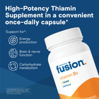 Bariatric Fusion Vitamin B1 Thiamine 100mg - 90 Capsules - image 2