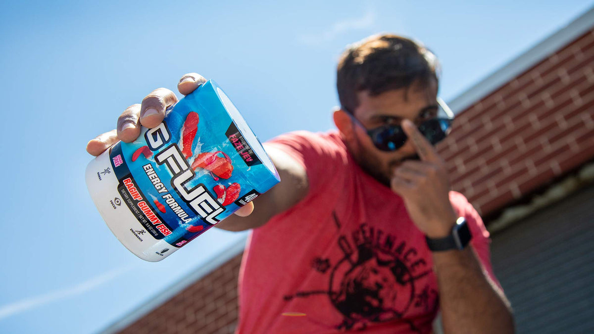 G Fuel Raging Gummy Fish Energy Drink Powder - 40 Servings - image 4