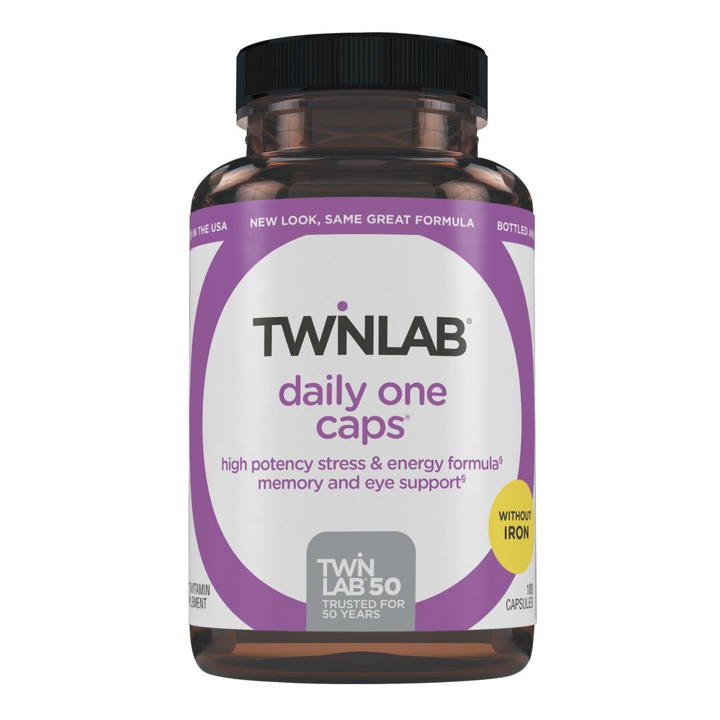 Twinlab Daily One Caps Without Iron Multivitamin - 180 Capsules