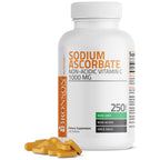 Bronson Non-Acidic Vitamin C 1000 mg Sodium Ascorbate - 250 Tablets