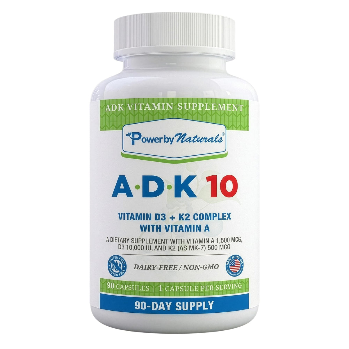 Power By Naturals ADK Vitamin Supplement