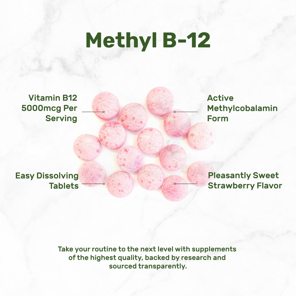 DEAL SUPPLEMENT Methyl B-12 5000 mcg - 240 Tablets - image 3