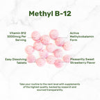 DEAL SUPPLEMENT Methyl B-12 5000 mcg - 240 Tablets - image 3