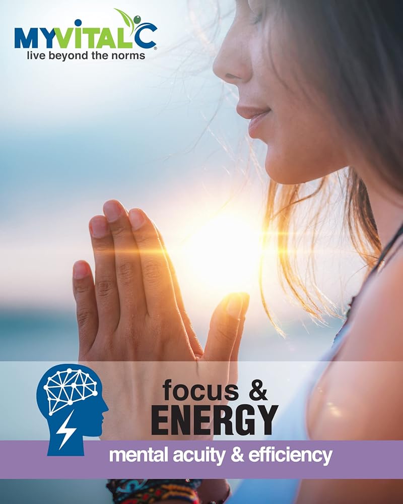 MyVitalC Focus & Energy Supplement ESS60 in Olive Oil - 6 Pack - image 5