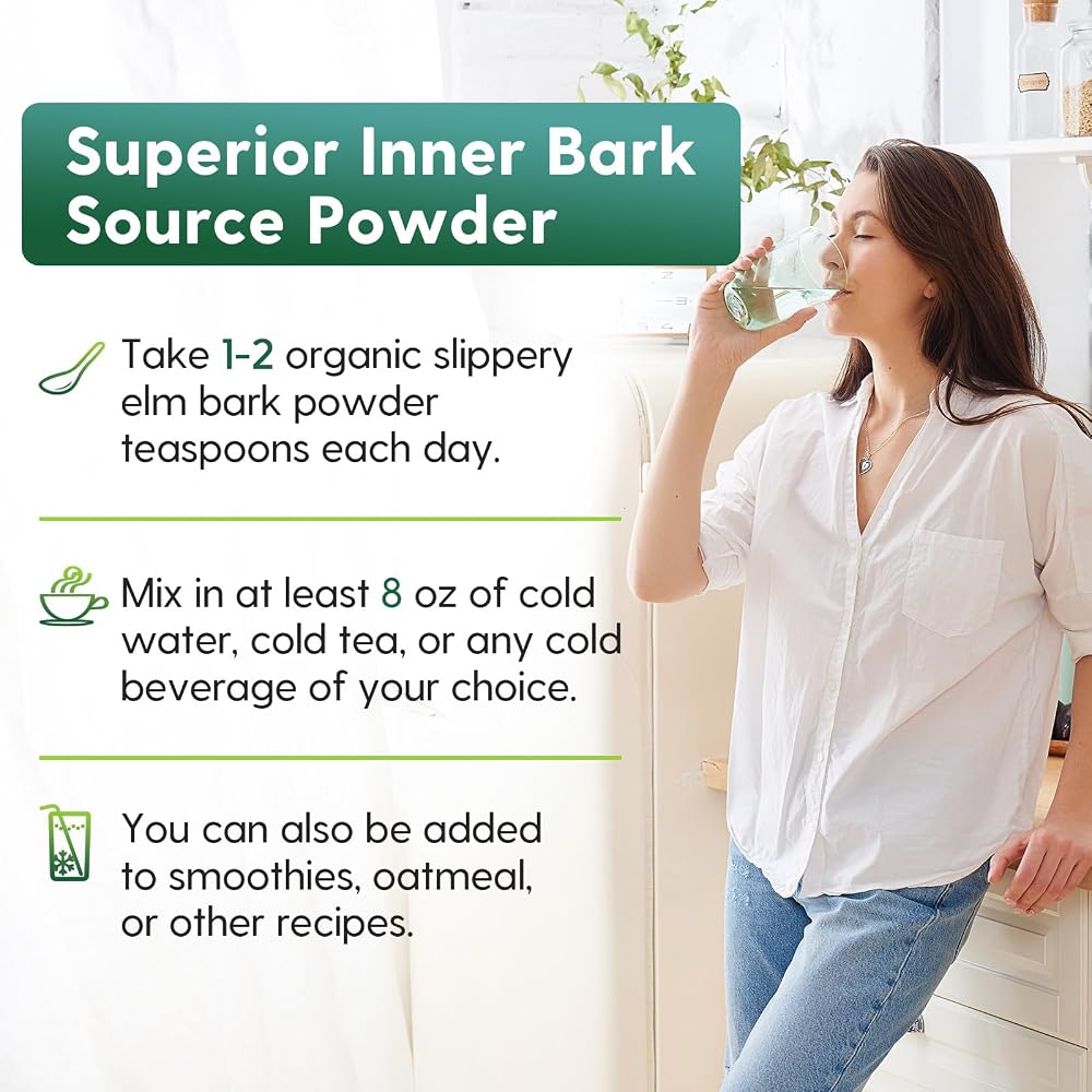 Meablewse Slippery Elm Bark Powder - 349 Servings - image 5