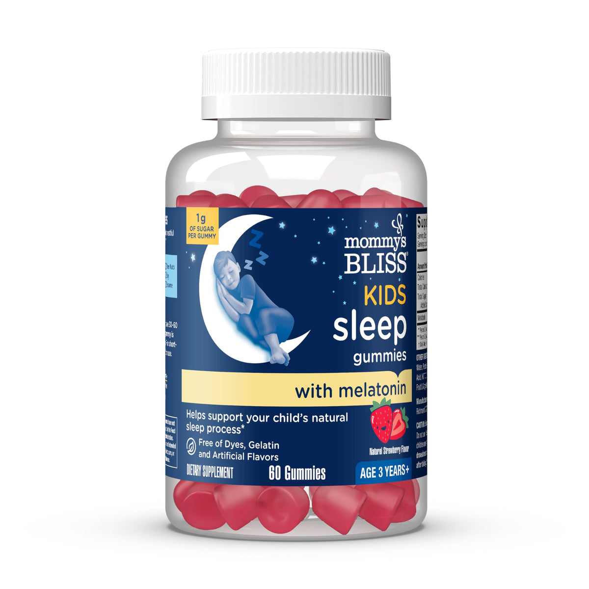 Mommy's Bliss Kids Sleep Support Melatonin Gummies - 60 Gummies