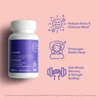 NANOWELL Ashwagandha Premium 25mg Withanolides - 120 Capsules - image 3