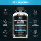 Effective Nutra Ashwagandha Gummies 1500mg - Stress Relief