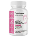 Power By Naturals Methyl Prenatal with Probiotics - 60 Capsules