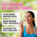 Perfect Supplements Magnesium Citrate - 180 Vegetarian Capsules - image 4