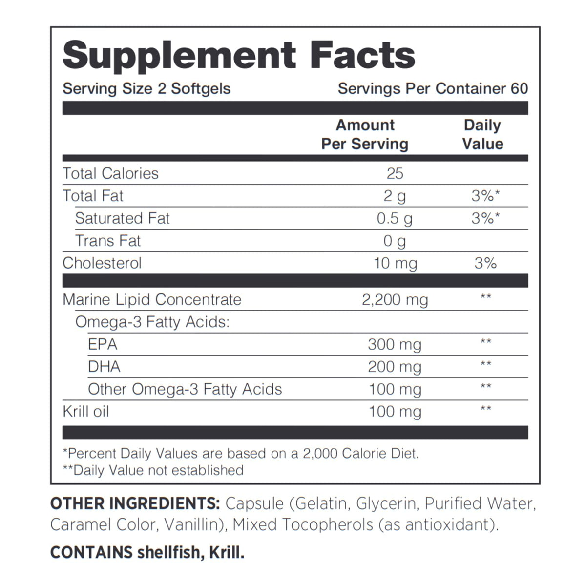 Pharmanex Nu Skin Marine Omega Omega-3 & Krill Oil - 120 Softgels - image 2