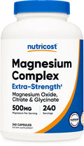 Nutricost Magnesium Complex Extra Strength 500mg - 240 Capsules