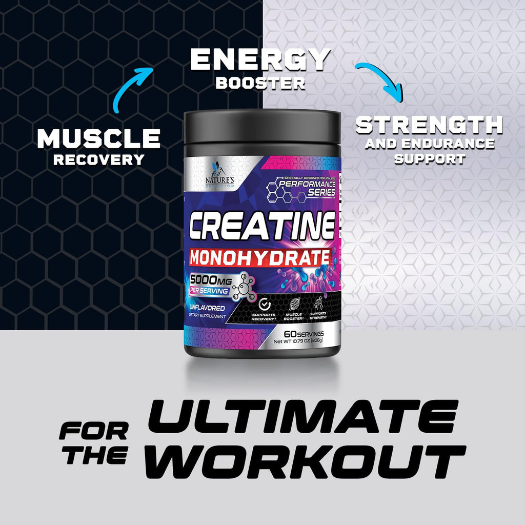 Nature's Nutrition Creatine Monohydrate Micronized Powder - 60 Servings - image 5