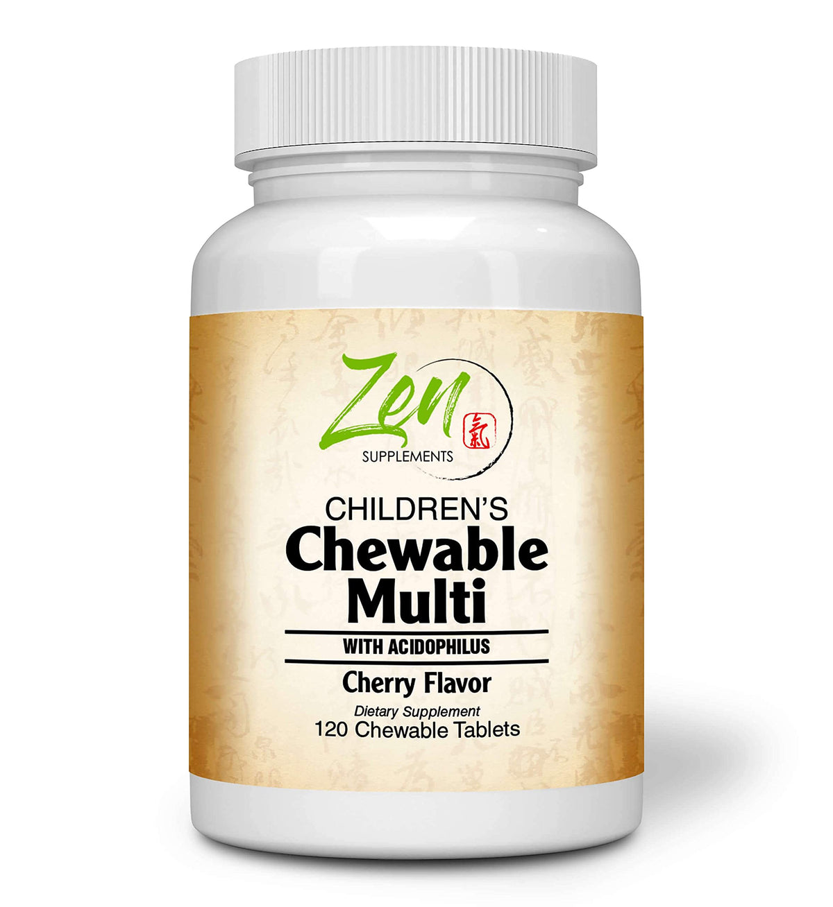 Zen Supplements Children's Chewable Multivitamin - 120 Tablets