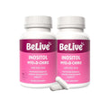 BeLive Myo & D-Chiro Inositol Supplement for Women - 90 Capsules