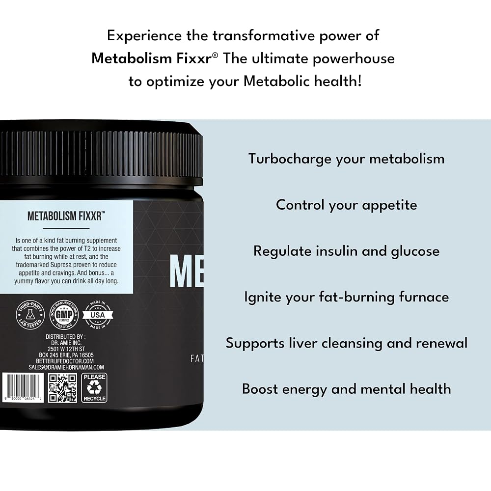 Fixxr Metabolism Support Powder Orange Crush - 30 Servings - image 4