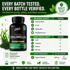 HCL Herbal Code Labs Chlorella 3000 mg - 180 Capsules - image 10