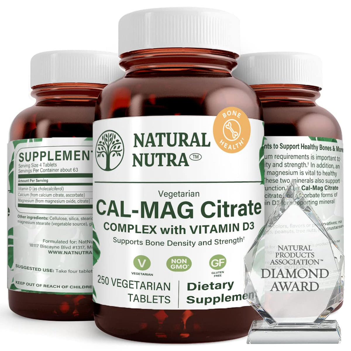 Natural Nutra Cal-Mag Citrate with Vitamin D3 Parent