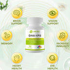 OMOGS Algae DHA 600 mg Omega-3 Softgels - 90 Softgels - image 4
