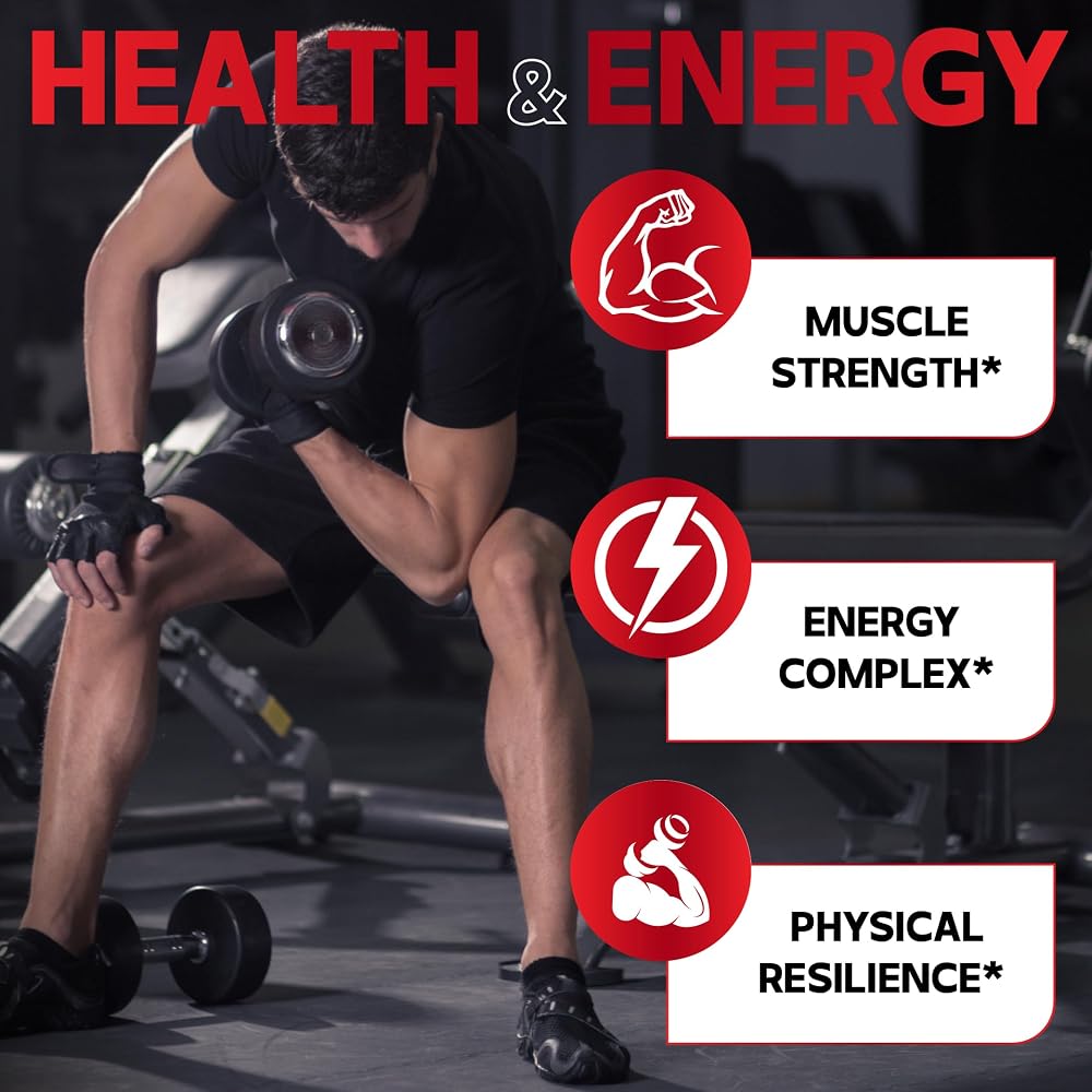 DEDICAD 7-in-1 Ultra Test Support with Tribulus & Maca - 120 Capsules - image 3