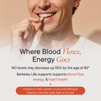 Berkeley Life Nitric Oxide Support Supplement - 60 Capsules - image 2